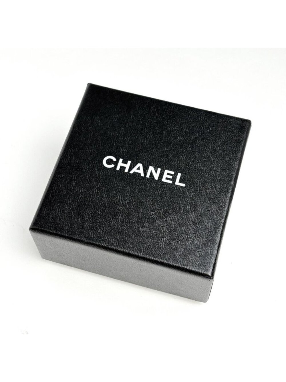 Chanel CC Logo Rhinestone Brooch Silver Plated - Picture 5 of 5